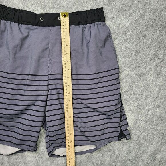 Vuori Trail Runner Short Mens Medium Gray Lined 7" Inseam Zip Pocket Stretch - Picture 12 of 16